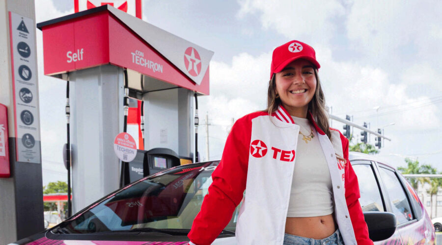 Texaco con Techron presenta a Fabianne Besosa en su Racing Team