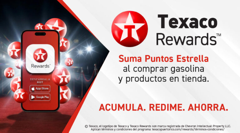 Texaco Rewards la nueva aplicación de lealtad y pago